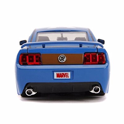 Marvel Captain America 2006 Ford Mustang Gt 1:24