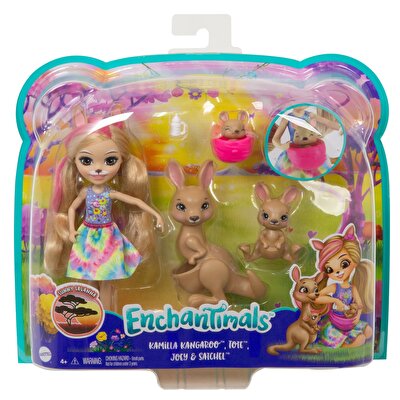 Enchantimals Aile Serileri Oyun Seti Kamilla Kangaroo GTM31