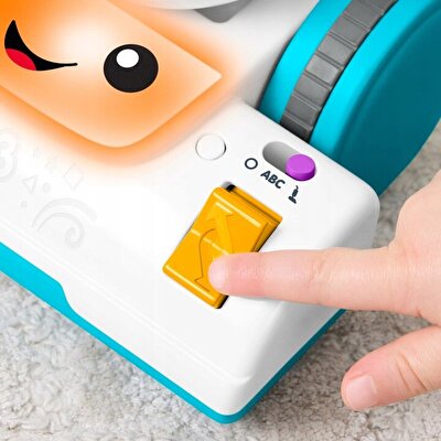 Fisher Price 2'si 1 Arada  Sesli ve Işıklı Eğlen ve Öğren Süpürge JMM35