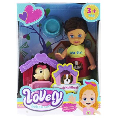 Lovely Mini Bebek Evcil Hayvan ve Kulübesi