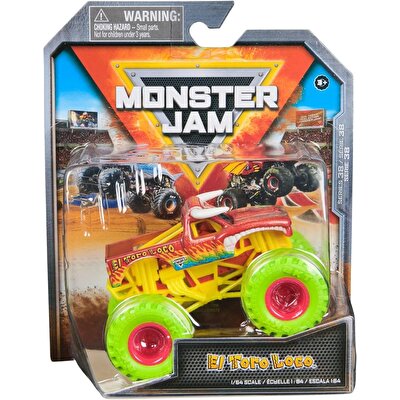Monster Jam 1:64 El Toro Loco Beyaz Boynuz