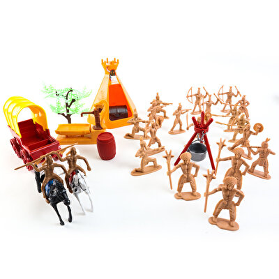 Kızılderili Figür Seti