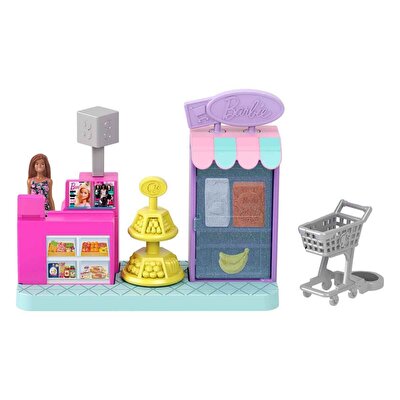 Barbie Mini BarbieLand Bebek ve Oyun Seti JCR33