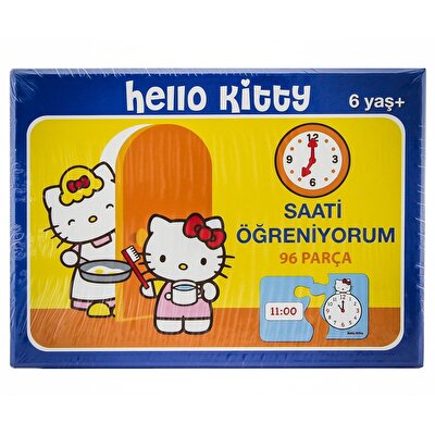 Hello Kitty Saatleri Öğreniyorum 96 Parça