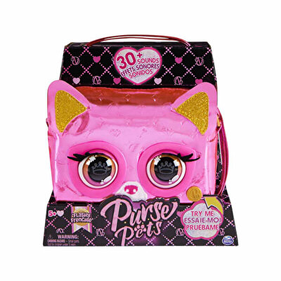 Purse Pets Metallic Çanta Flashy Frenchie
