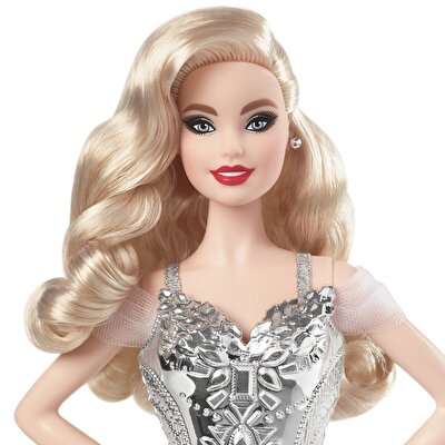 Barbie 2021 Mutlu Yıllar Bebeği Sarışın GXL18