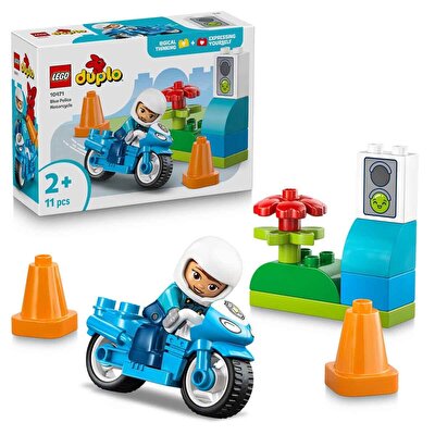 LEGO DUPLO Kasabası Mavi Polis Motosikleti 10471