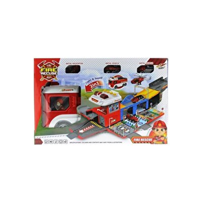 Dönüşen İtfaiye İstasyonu Kırmızı