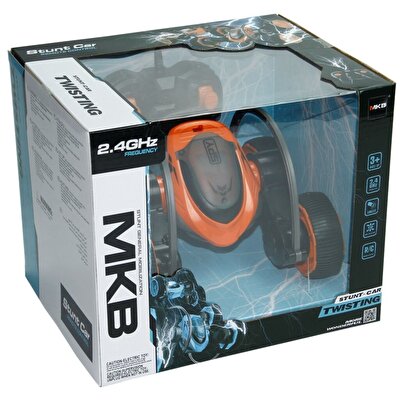 Uzaktan Kumandalı Full Fonksiyon Şarjlı Akrobat Twisting Araba Turuncu