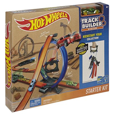 Hot Wheels Track Builder Hızlı Yarış Oyun Seti