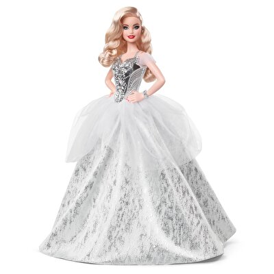 Barbie 2021 Mutlu Yıllar Bebeği Sarışın GXL18