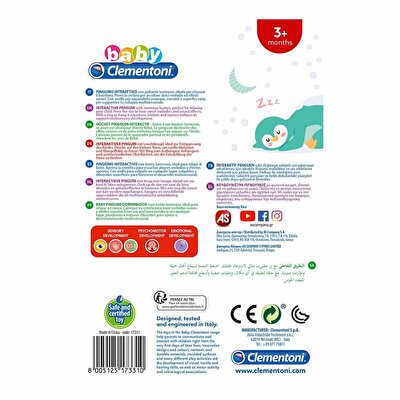 Baby Clementoni İnteraktif Penguen Çıngırak