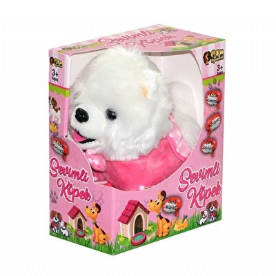 Yürüyen Sevimli Köpek Pembe
