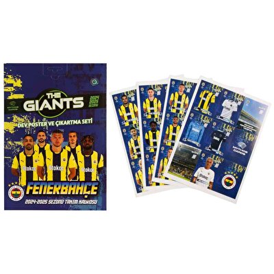The Giants Fenerbahçe Dev Poster ve Çıkartma Seti 2024/2025