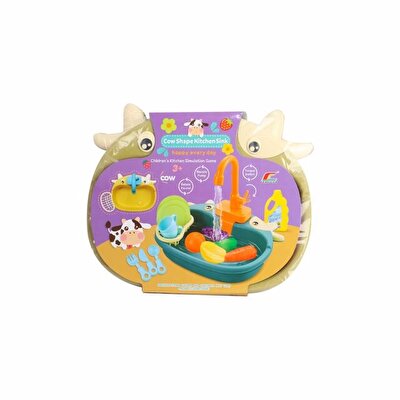 Mutfak Lavabosu İnek Şeki̇lli̇ 16 Parça Kahverengi