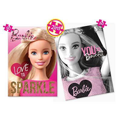 Kırkpabuç Barbie 2´li Puzzle