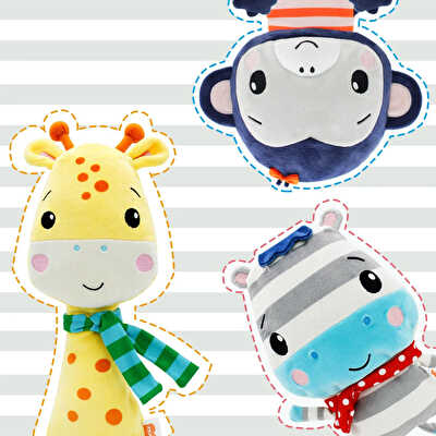 Fisher Price  Bebek Peluş Zürafa