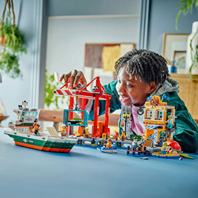 LEGO City Yük Gemili Liman 60422