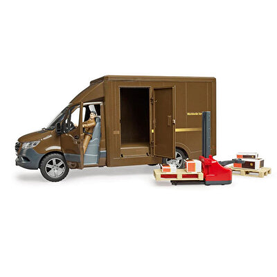 Bruder Mercedes Benz Sprinter Ups Kargo Aracı ve Transpalet