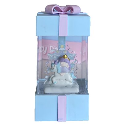 Plastik Unicorn Kar Küresi