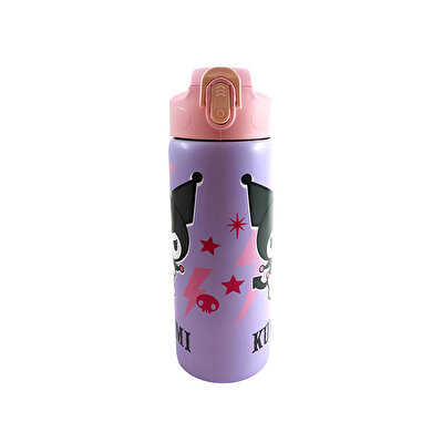 Kuromi Çelik Matara 600 Ml 3001