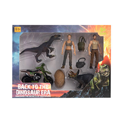 2'li Figürlü Motosikletli Savunma Seti