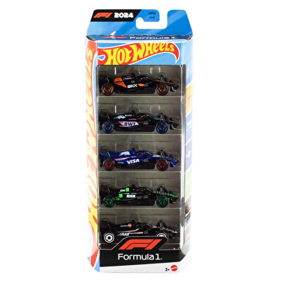 Hot Wheels Beşli Araba Seti Formula 1 JBJ78