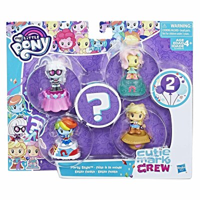 My Little Pony Cutie Mark Crew Koleksiyon Seti Party Style (E2730)