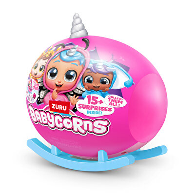 Rainbocorns Sevimli Sürpriz Bebek 92107 Gri Boynuz