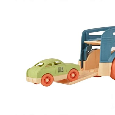 Let's Be Child Işıklı ve Sesli Taşıyıcı Tır 3 Parça Lacivert