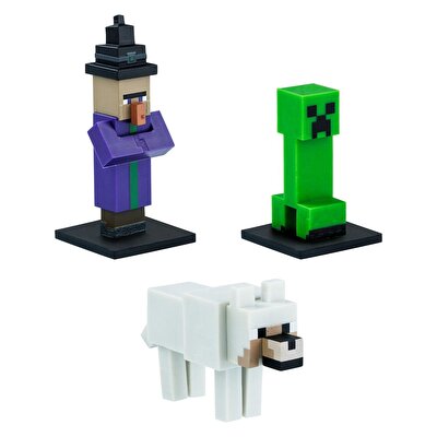 Minecraft 3D Figür Toppeez 3'lü Set Set 1