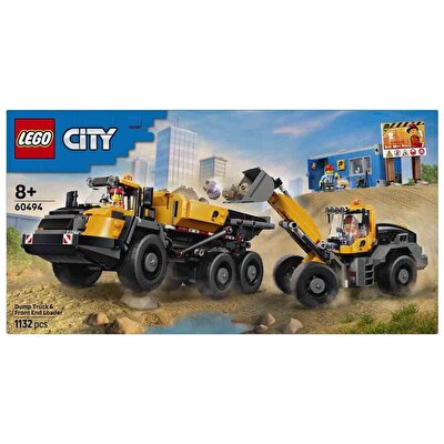 LEGO City Damperli Kamyon ve Ön Yükleyici 60494
