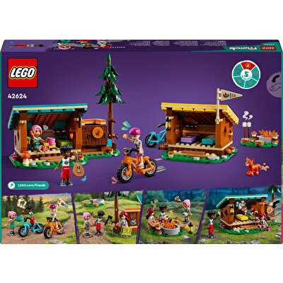 LEGO Friends Macera Kampı Şirin Kulübeler 42624