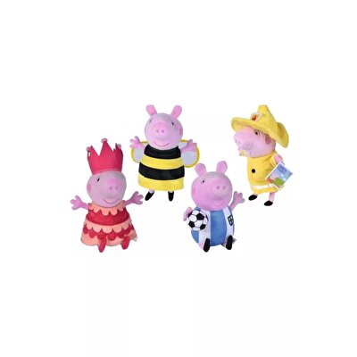 Peppa Pig Kostümlü Peluş Masal Kahramanı Peppa