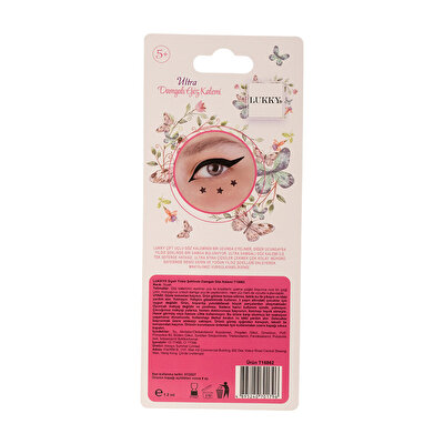 Lukky 2'si 1 Arada Yıldız Baskısı ve Eyeliner