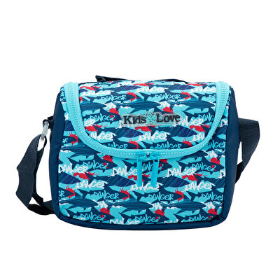 Kaukko Kids Love Sweet Shark Beslenme Çantası