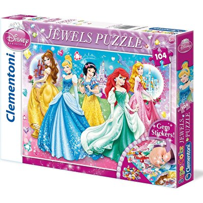Clementoni Puzzle 104 Parça Jewels Princess