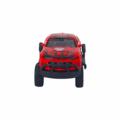 Alev Desenli Çek Bırak Kırmızı