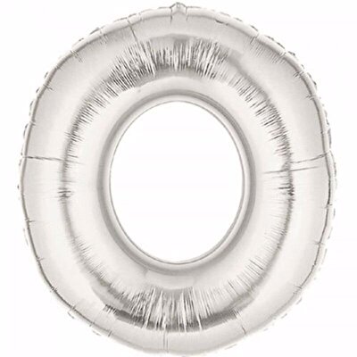 0 Numara Silver Folyo Balon