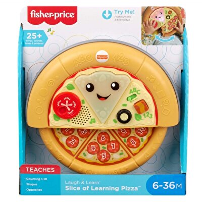Fisher Price Eğlen ve Öğren Eğitici Pizza Türkçe GXR69