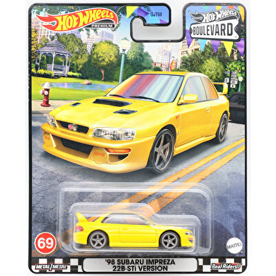 Hot Wheels Boulevard Premium Arabalar 98 Subaru İmpreza 22B-STI VRSN HKF16