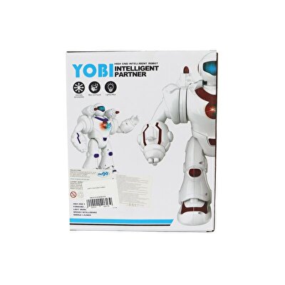 Sesli Ve Işıklı Savaş Robotu Kırmızı