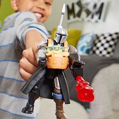 Star Wars Mixmashers Deluxe Fi̇gür The Mandalorian and Grogu