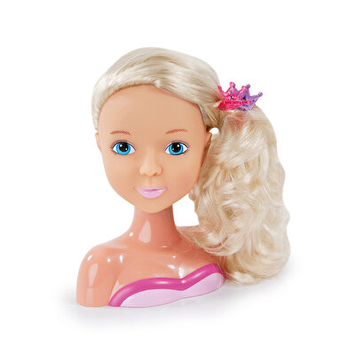 Prenses Bebek Saç Tasarım Büstü 19 Cm