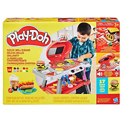 Play Doh Işıklı ve Sesli Sizzlin Izgara Oyun Seti G0500