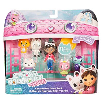 Gabby's Dollhouse The Movie Gabby ve 5 Kedi Figür Seti
