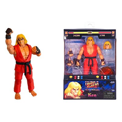 Jada Street Fi̇ghter II Ken Figür