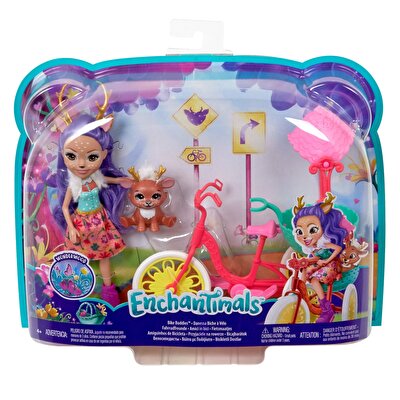 Enchantimals Bebek ve Aracı Oyun Seti Geyik Danessa GJX30