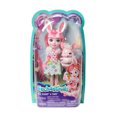 Enchantimals Karakter Bebekler Bree Tavşan Bebek ve Twist FXM73