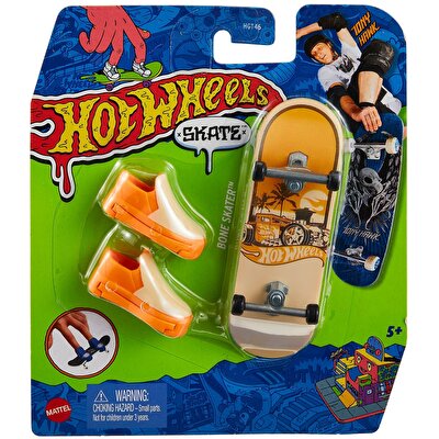 Hot Wheels Skate Parmak Kaykay ve Ayakkabı Bone Skater HGW82